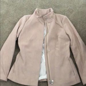 Light pink zip up jacket